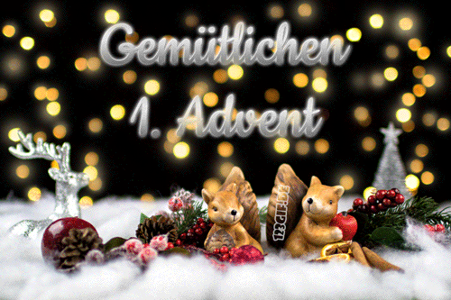 ᐅ 1 advent bilder tiere - Advent GB Pics