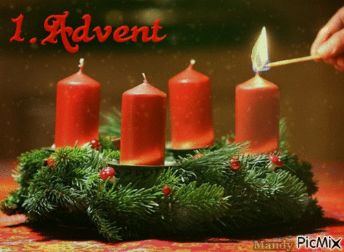 ᐅ 1 advent gif - Donnerstag GB Pics