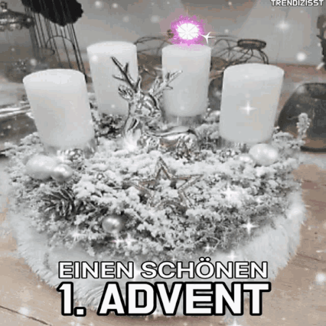 ᐅ 1 advent gif - Advent GB Pics