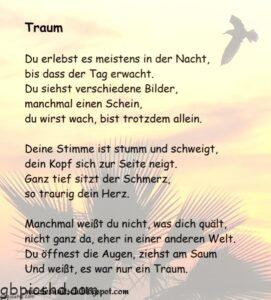 Gedichte Traeume