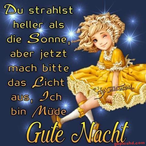 gute nacht schlaf gut