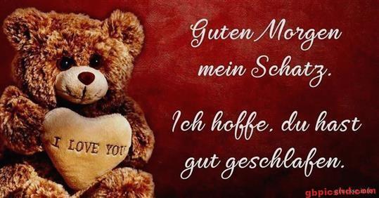 guten morgen schatz