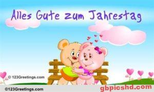 Alles Liebe zum Jahrestag Bilder und Grüße