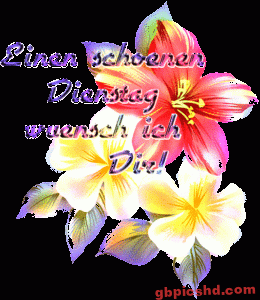 Dienstag Bilder und GIFs mit schönen Grüßen