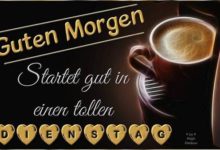 ᐅ dienstag kaffee bilder - Schönen Abend GB Pics