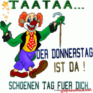 donnerstag morgen bilder