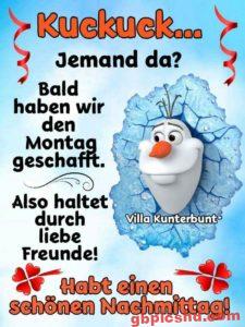 Bilder Montag Nachmittag