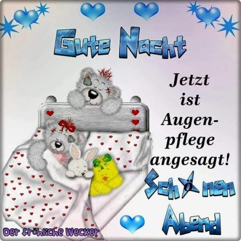 ᐅ der frohliche wecker gute nacht bilder - Guten Morgen GB Pics der frohliche wecker gute nacht bilder