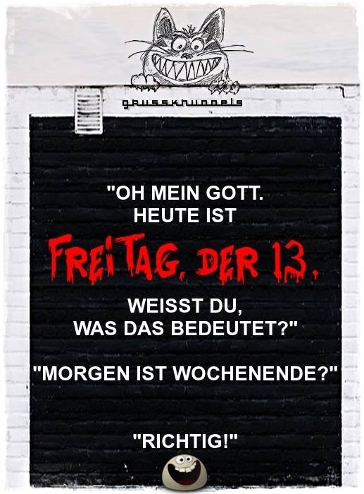 ᐅ freitag der 13 whatsapp bilder - Wochentage Bilder GB Pics freitag der 13 whatsapp bilder