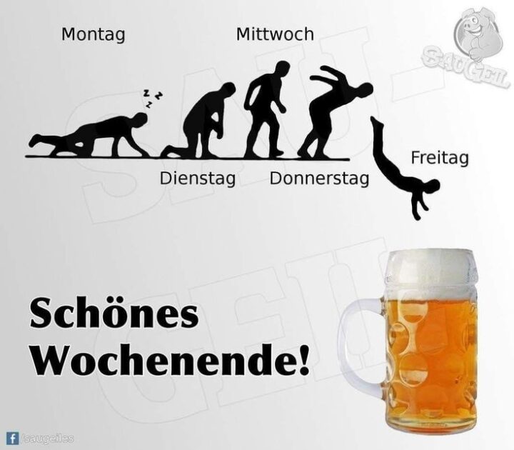 Faszinierend Wochentage Spruche Kostenlos Ebenbild