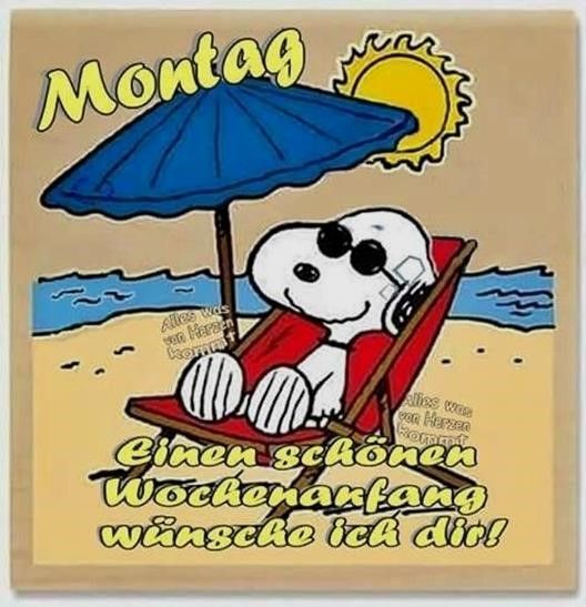 montag bilder snoopy