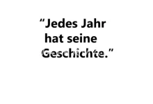 ᐅ Jedes Jahr hat seine Geschichte - Guten Morgen GB Pics
