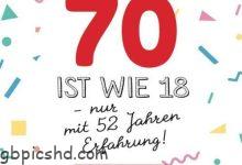 ᐅ 70 geburtstag bilder - Gute Nacht GB Pics