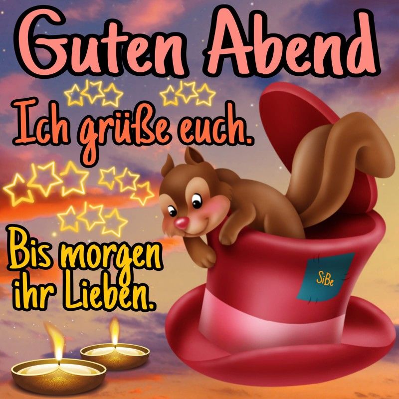 ᐅ abendgrüße schönen abend bilder lustig - Schönen Abend GB Pics