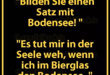 ᐅ bier lustig witzig spruche bild bilder bilden sie einen satz mit bodensee - GB Pics