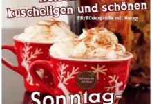 ᐅ Bilder Sprüche Sonntag Nachmittag - Wochentage Bilder GB Pics