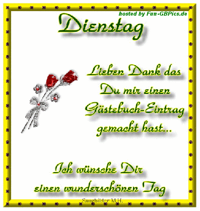 Dienstag Bilder Facebook Glücksklee Animation