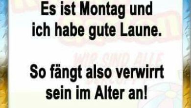 ᐅ Es ist Montag und ich habe gute Laune - Montag GB Pics
