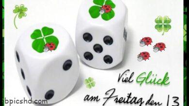 ᐅ freitag der 13 gluckstag bilder - Freitag GB Pics