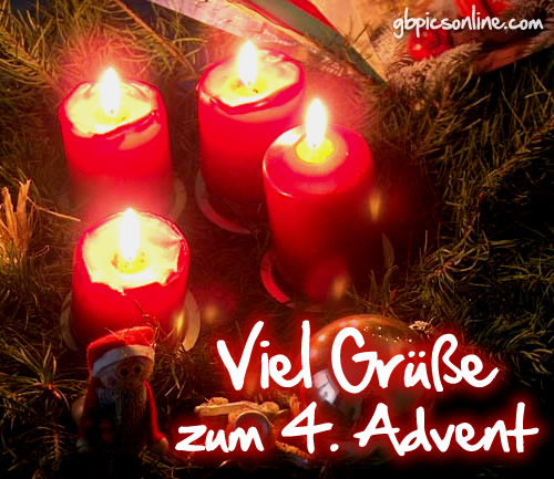 ᐅ gruse zum 4 advent - Advent GB Pics