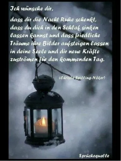 Eine Laterne leuchtet in der Dunkelheit, umgeben von einem ruhigen, nächtlichen Hintergrund.