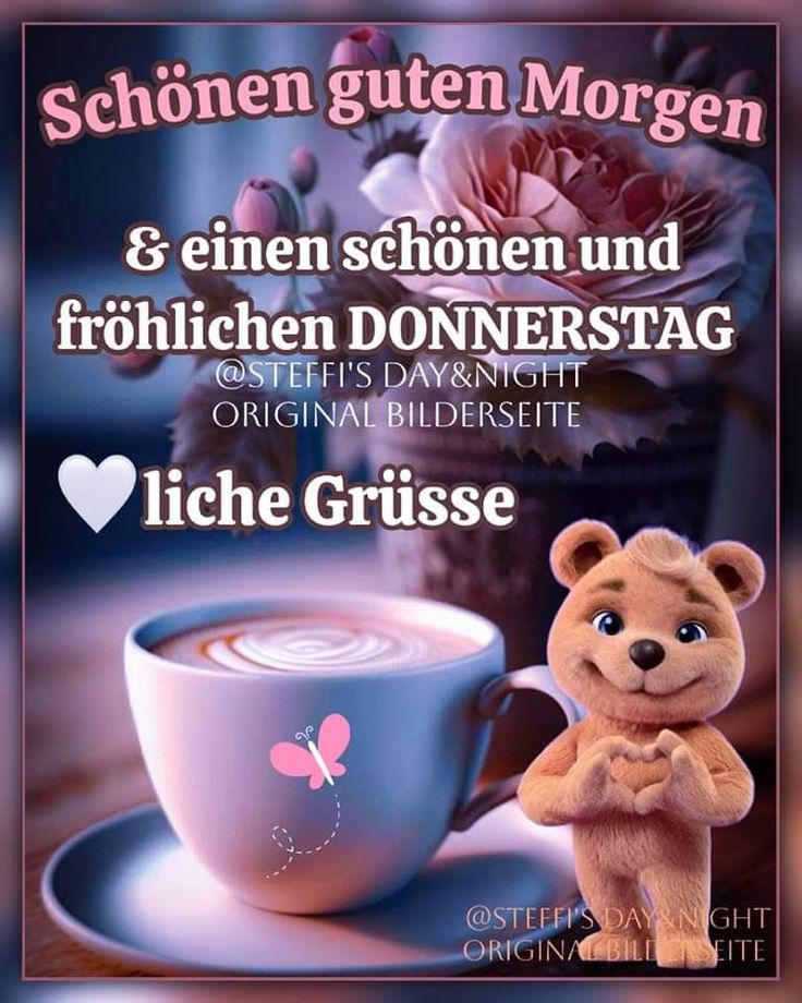 guten morgen donnerstag