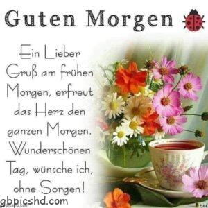 guten morgen und einen schönen tag