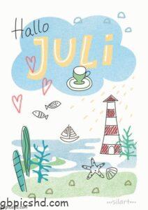 hallo juli bilder