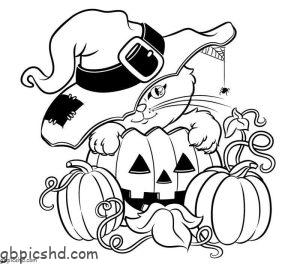 Halloween Bilder zum Ausmalen – Gruselige und Lustige Motive