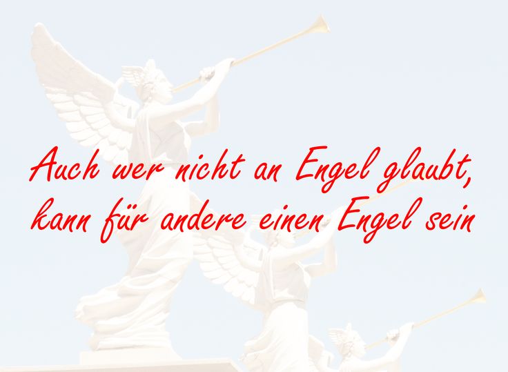 ich glaubte auch einmal an einen engel