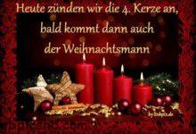 ᐅ ich wunsche euch einen schonen 4 advent - Geburtstag GB Pics
