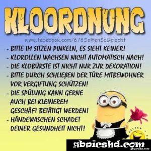 kloordnung bilder