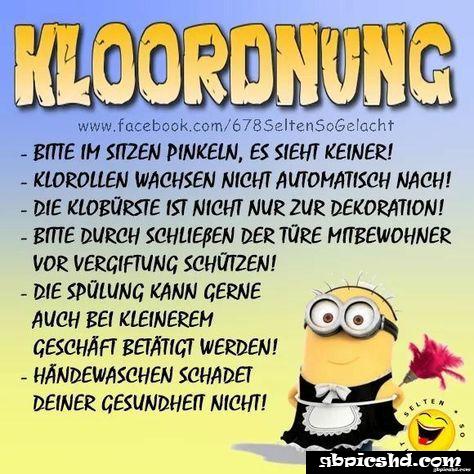 kloordnung bilder