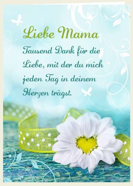 liebe mama muttertag