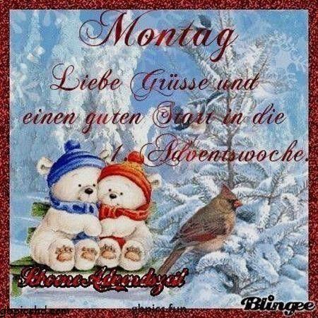 montag bilder advent