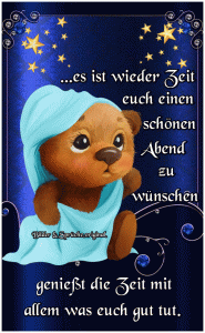 schönen abend gute nacht bilder lustig