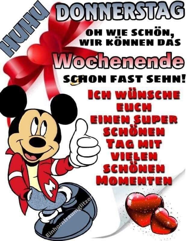 schonen donnerstag bilder disney