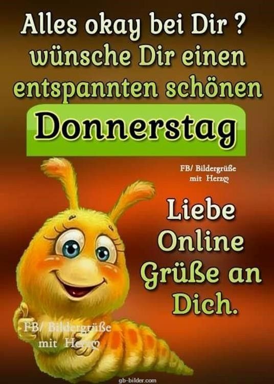 schönen donnerstag bilder lustig