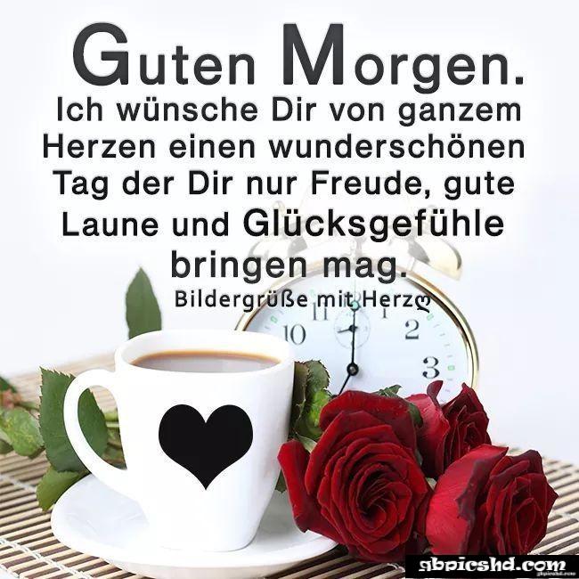 schönen guten morgen