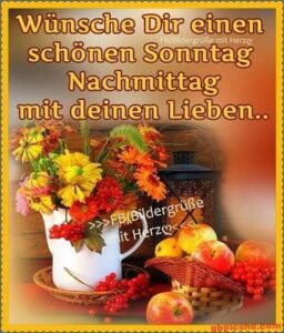 Sonntag Nachmittag Grüße Bilder