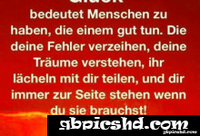 ᐅ sprüche glück bedeutet menschen zu haben - Donnerstag GB Pics