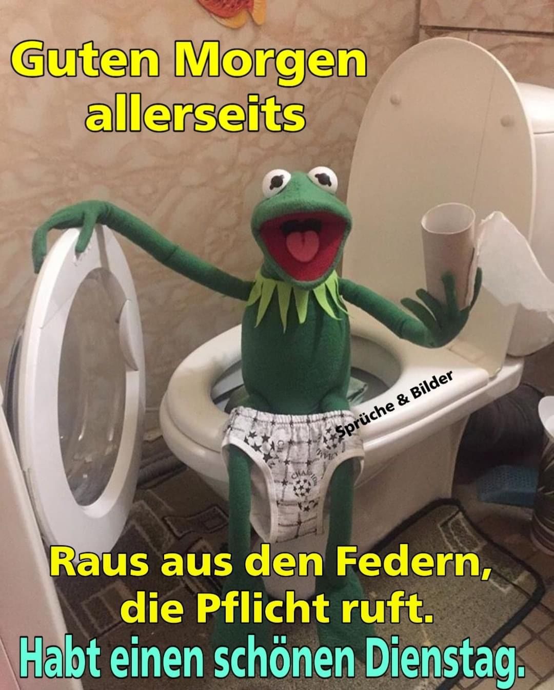 Sprüche und Bilder zum Dienstag