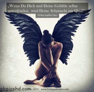 titel sehnsucht wird zur gual text u geistiges eigentum finley jayden dao bild