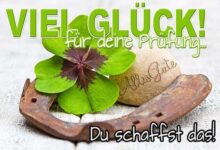 ᐅ viel glück bilder prüfung - GB Pics