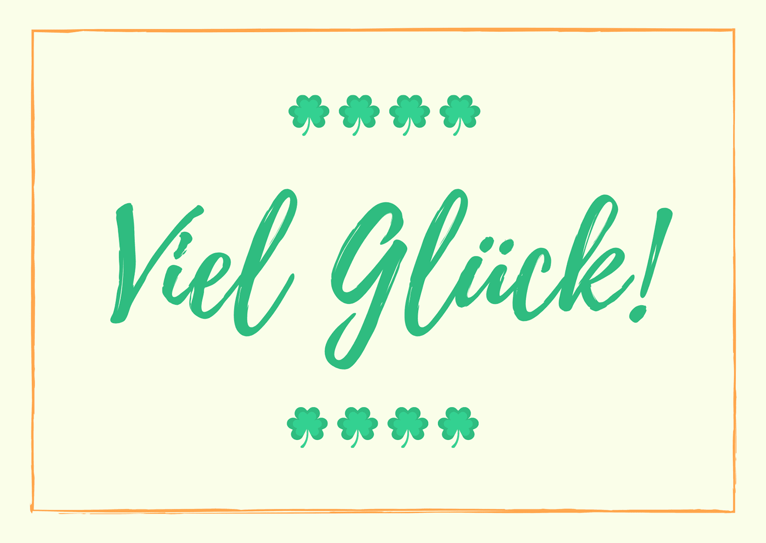 Viel gluck zur prufung bilder 001