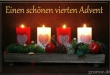 ᐅ wunsche zum 4 advent - Gute Nacht GB Pics