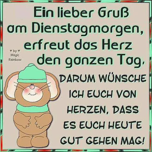 Dienstag morgen grue bilder 009