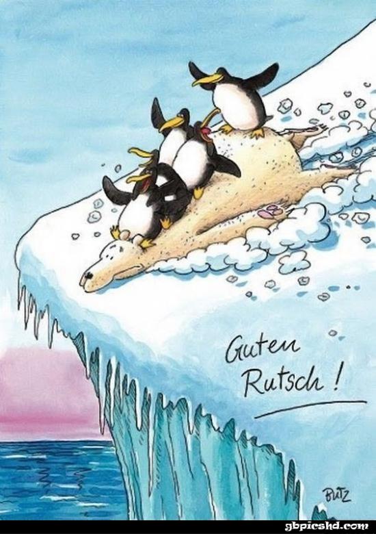 Guten rutsch penguin 004