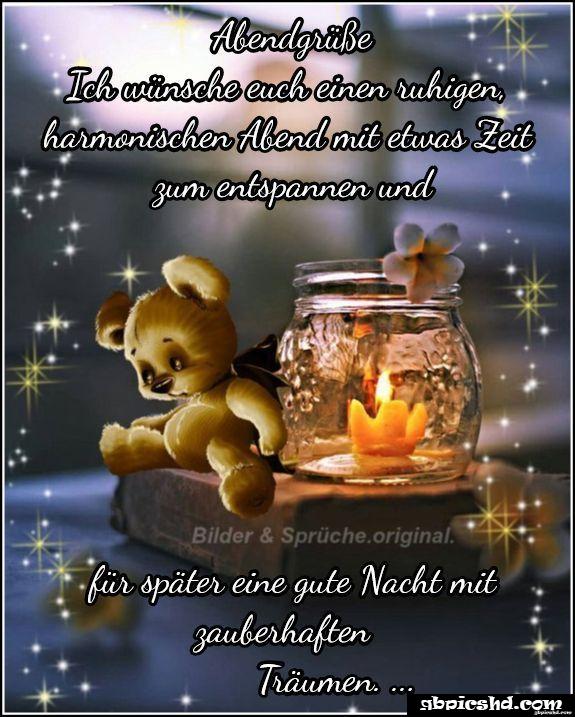 Ich wunsche euch einen schonen abend und spater eine gute nacht 002
