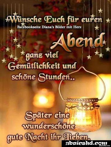 Ich wunsche euch einen schonen abend und spater eine gute nacht 005